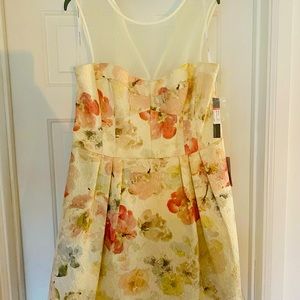 BRAND NEW Maggy London floral dress, size 16